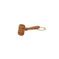 Miniature Mallet Head Novelty Gavel Keychain